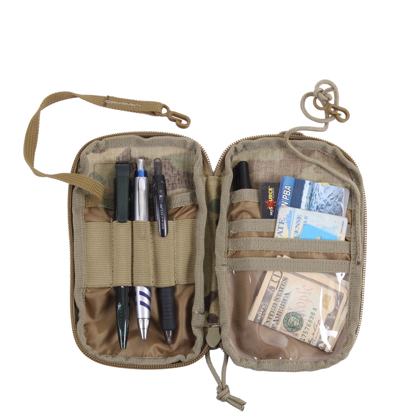 Tactical MOLLE EDC Wallet & Phone Pouch