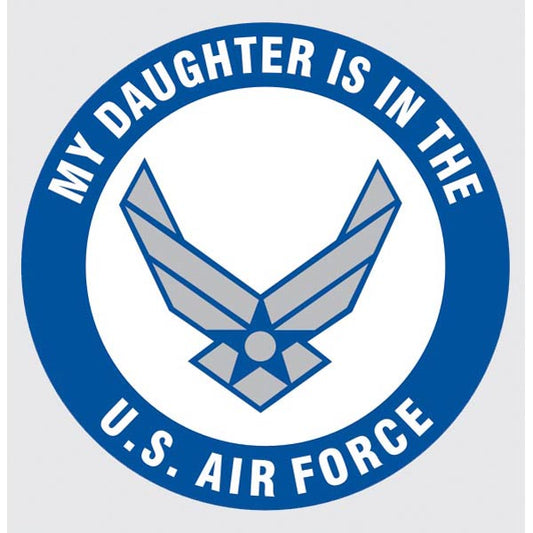 My Daughter In Air Force Decal