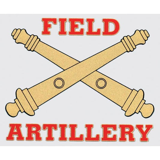 Field Artillery Decal