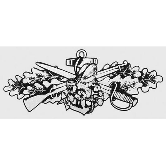 Seabee Combat Warfare Decal