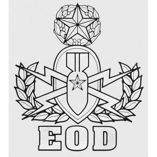 EOD Master Decal