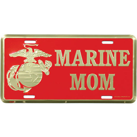 Marine Mom License Plate