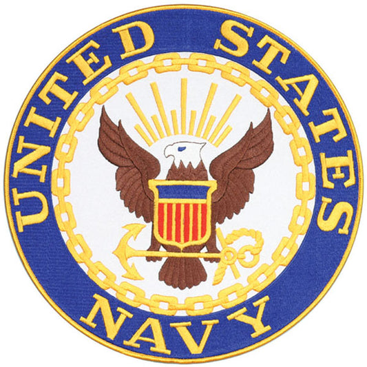 US Navy Large Round Patch