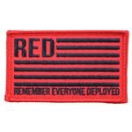 RED Flag Velcro Patch