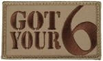 Got Your 6 Velcro Patch