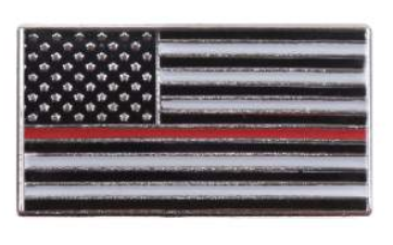 Thin Red Line Flag Pin