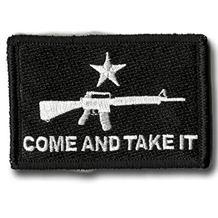 Come and Take It Rifle Velcro Patch
