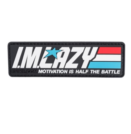 "I.M. Lazy" PVC Morale Patch