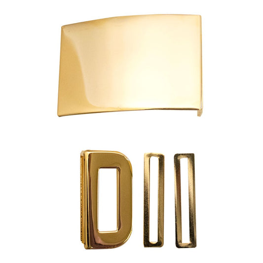 Marine Corps Dress Blues Gold Plated Buckle