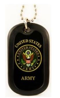 U.S. Army Dog Tag Necklace