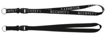 Security Lanyard, Embroidered