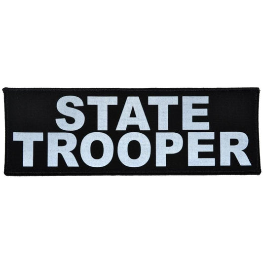 STATE TROOPER 3x9 Velcro Patch