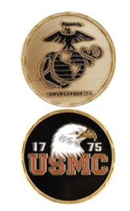 USMC 1775 Eagle Coin