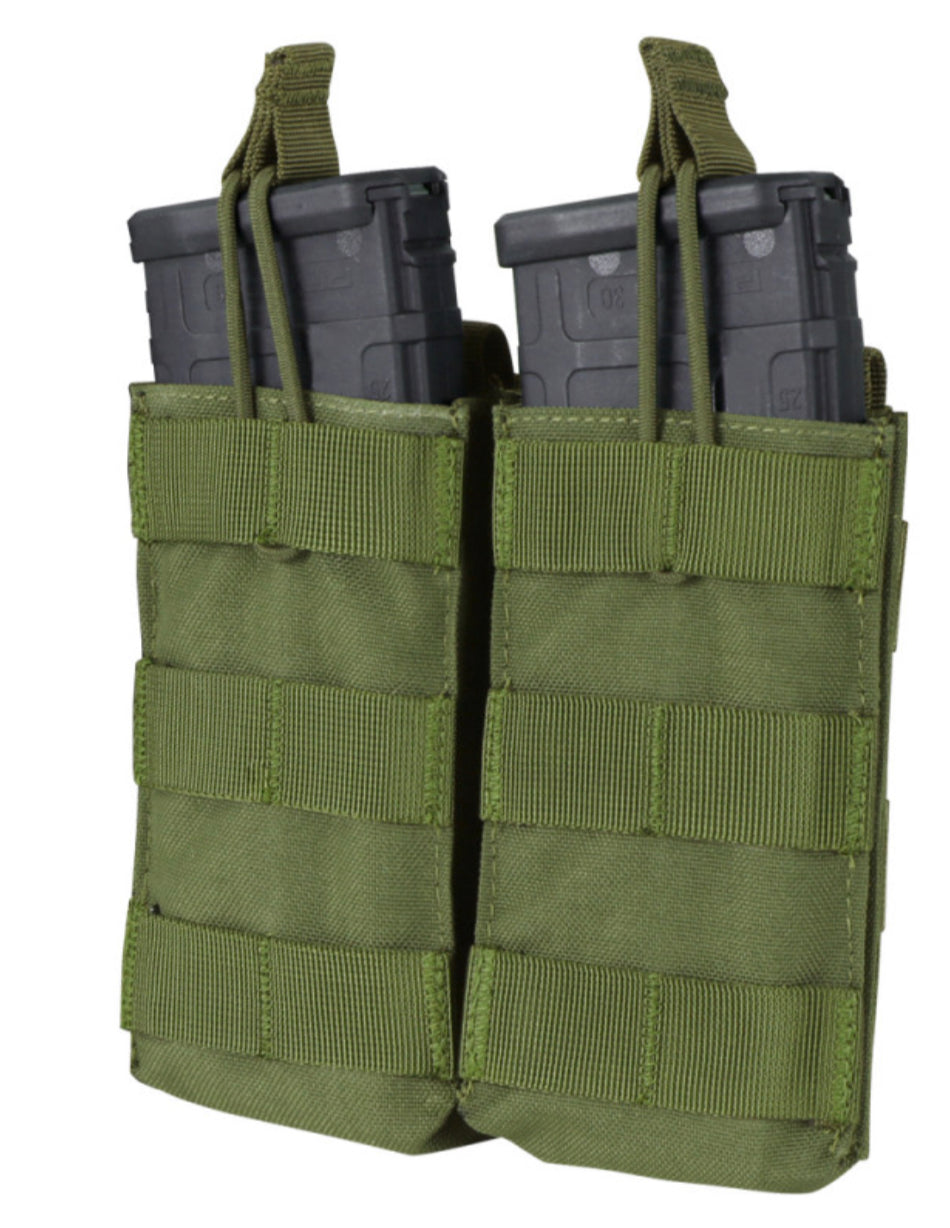 Double Open Top Mag Pouch M4 / M16