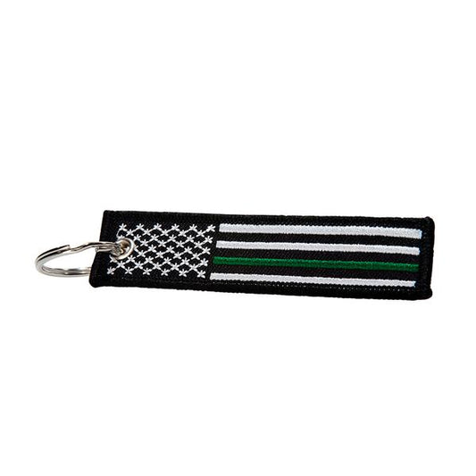 TGL US Flag Long Patch Keychain