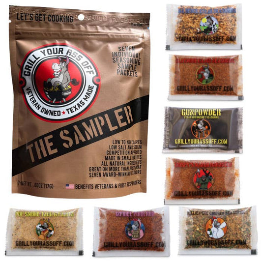 GYAO The Sampler - 7 Pack of Seasonings & Spices