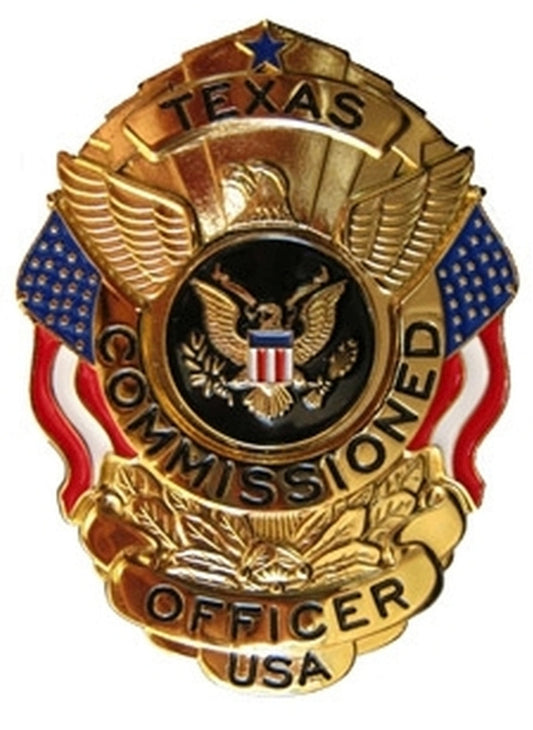 Texas Commissioned Officer Badge