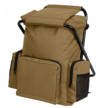 Backpack and Stool Combo Pack