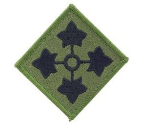 4th Infantry Division Patches