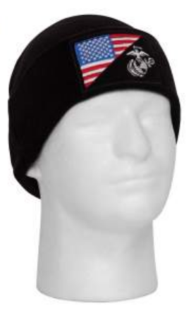 USMC EGA / US Flag Watch Cap