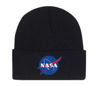 NASA Meatball Logo Embroidered Watch Cap