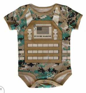 Future Marine Flak Jacket Infant Bodysuit