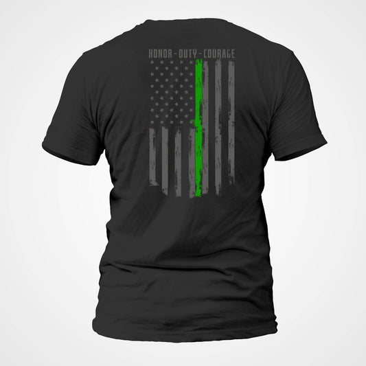 Thin Green Line Military Honor T-Shirt