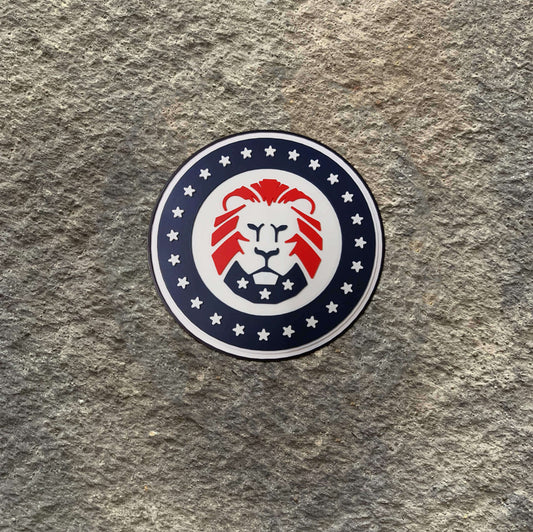 Patriot Lion PVC Patch