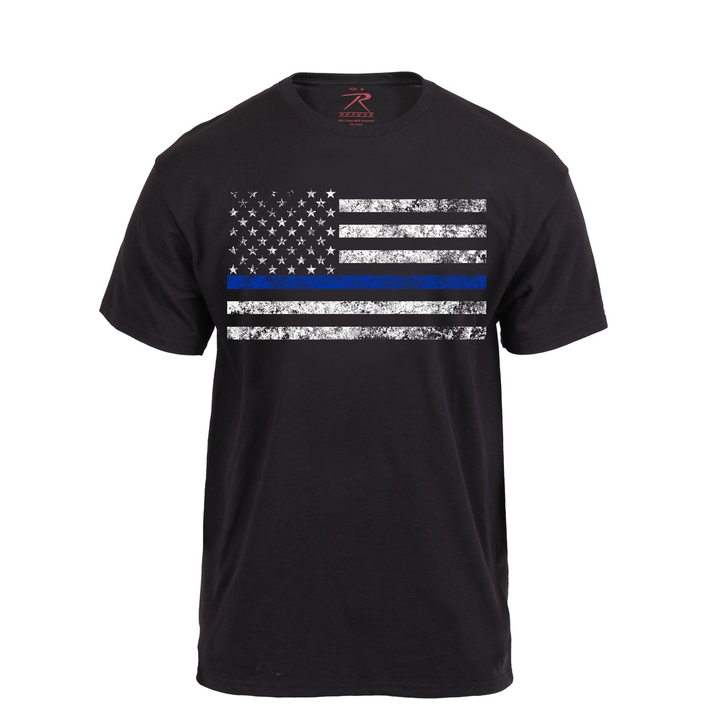 Thin Blue Line US Flag T-Shirt