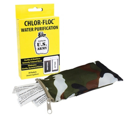 Chlor-Floc Water Pure Powder Packets