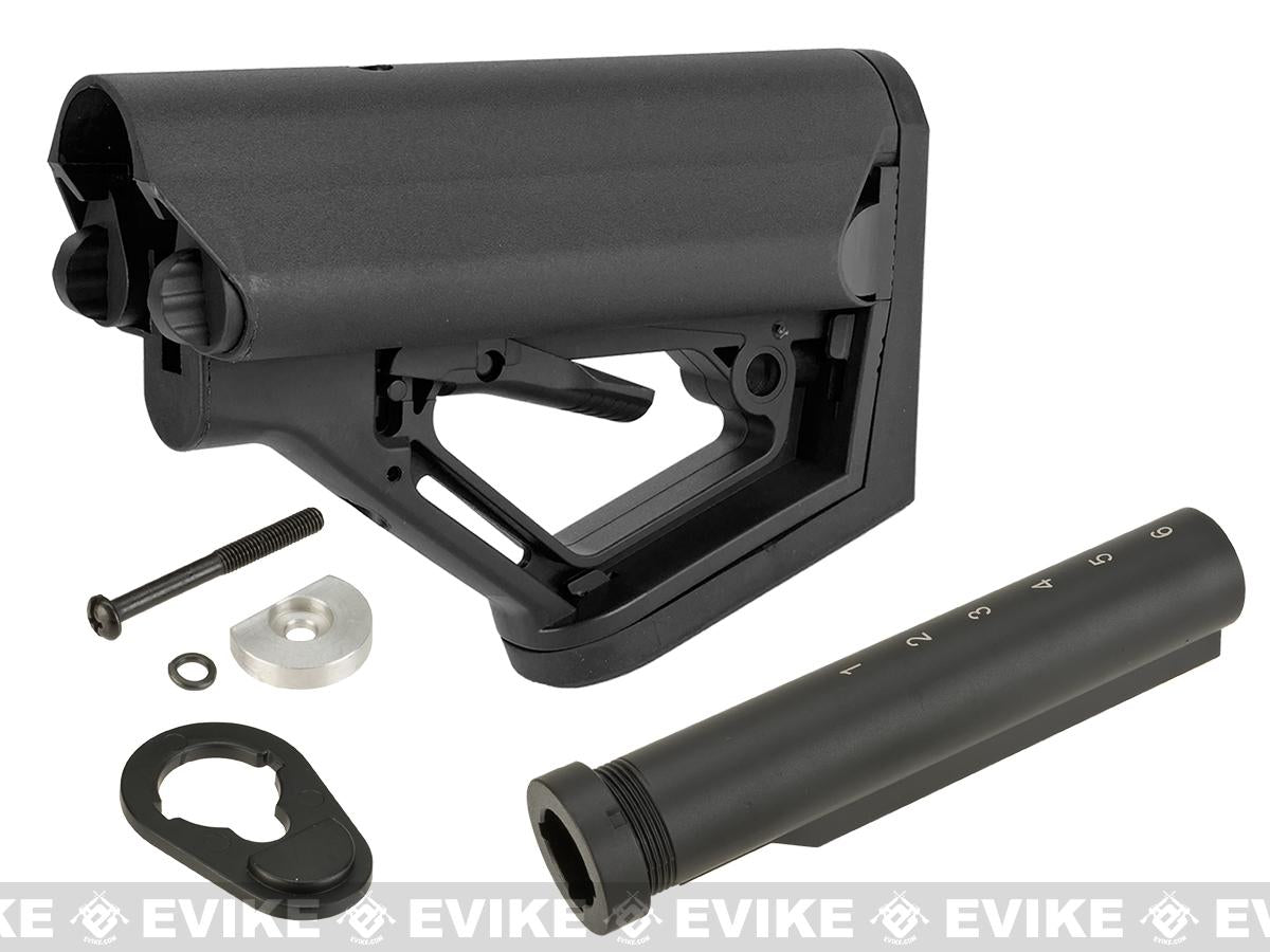 6mmproShop CTS Carbine Battery Stock for M4 M16 Series Rifles