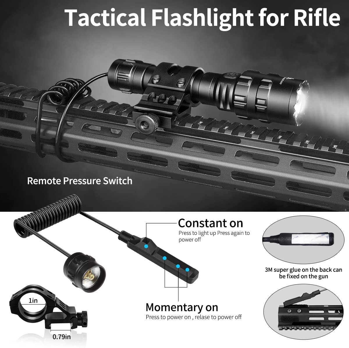 LED Tactical Flashlight