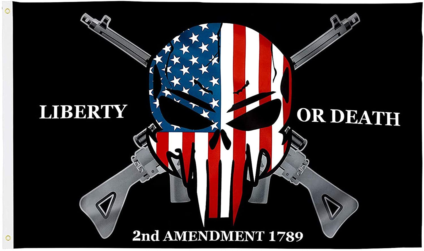 Liberty or Death 2A Flag