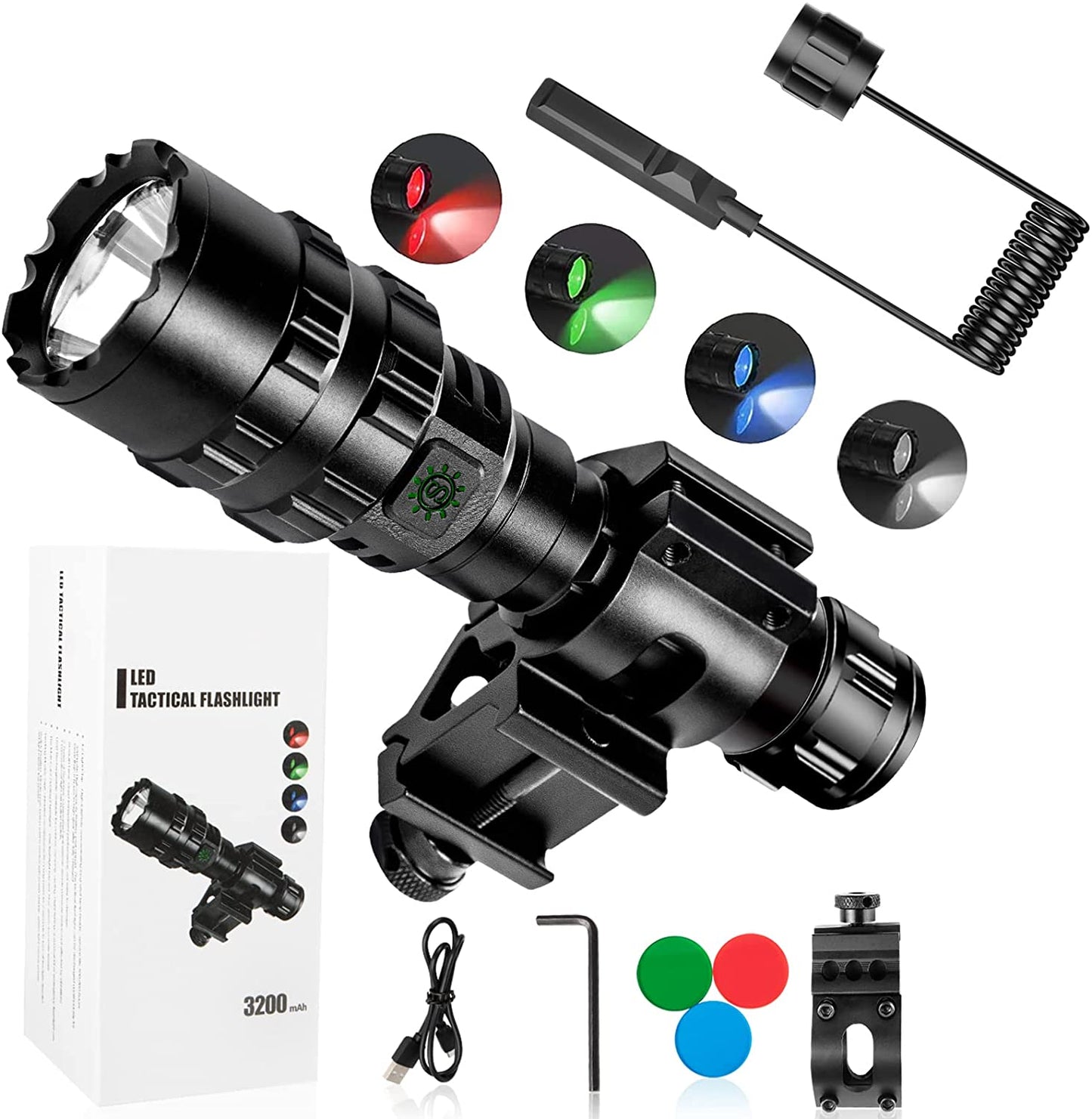 LED Tactical Flashlight