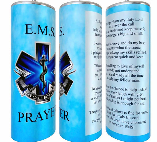 EMS Prayer Tumbler