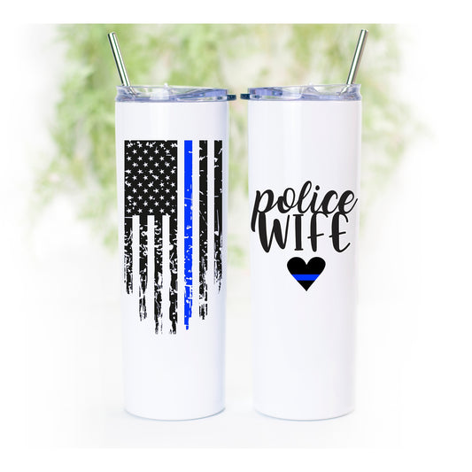 Police Wife Tumbler