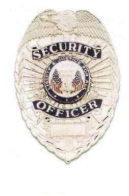 LW Security Officer Shield Badge