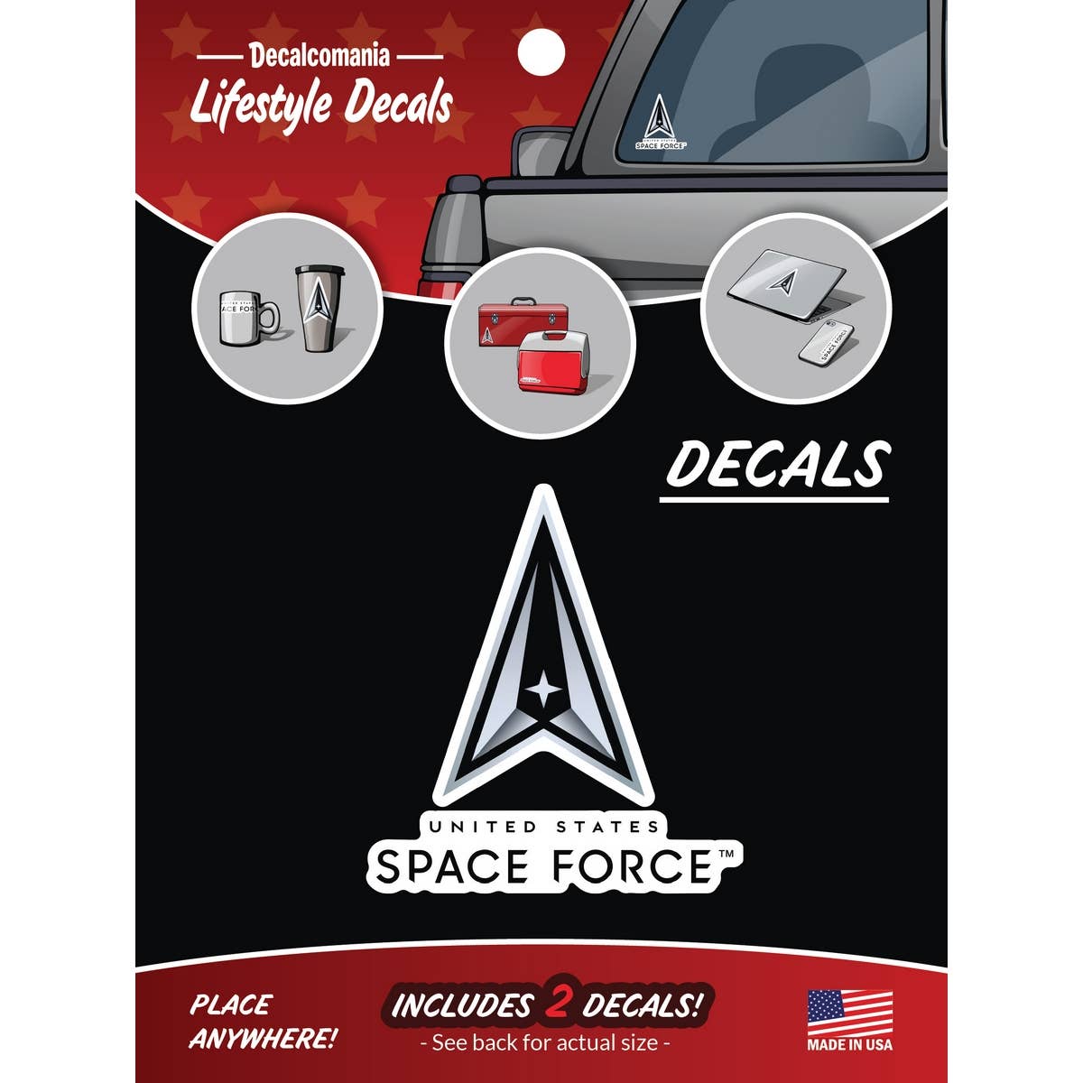 U.S. Space Force Licensed Logo Military Car Sticker Decal