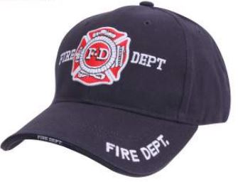 Deluxe Fire Department Low Profile Cap