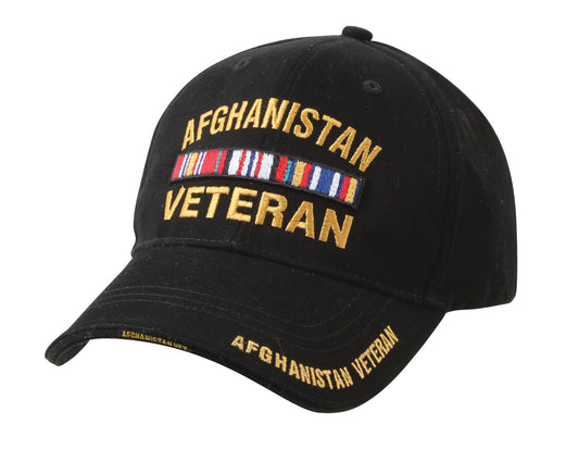 Deluxe Low Profile Afghanistan Veteran Hat