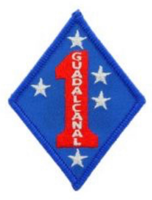 1st Marine Division Patch