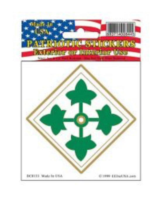 4th Infantry Division Decal