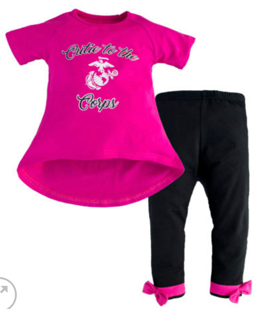 Cutie to the Corps Legging Set