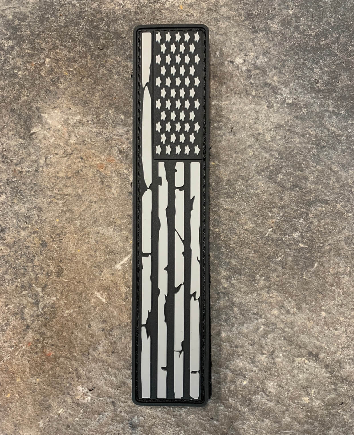 US Flag Name Tape PVC Patch