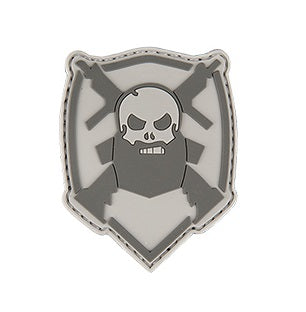 Bearded Skull Velcro Patch