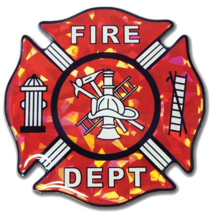 Firefighter Decal Reflective
