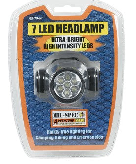 7 Led Headlamp