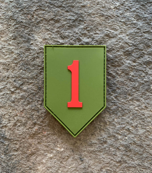 1st Infantry Division PVC Patch