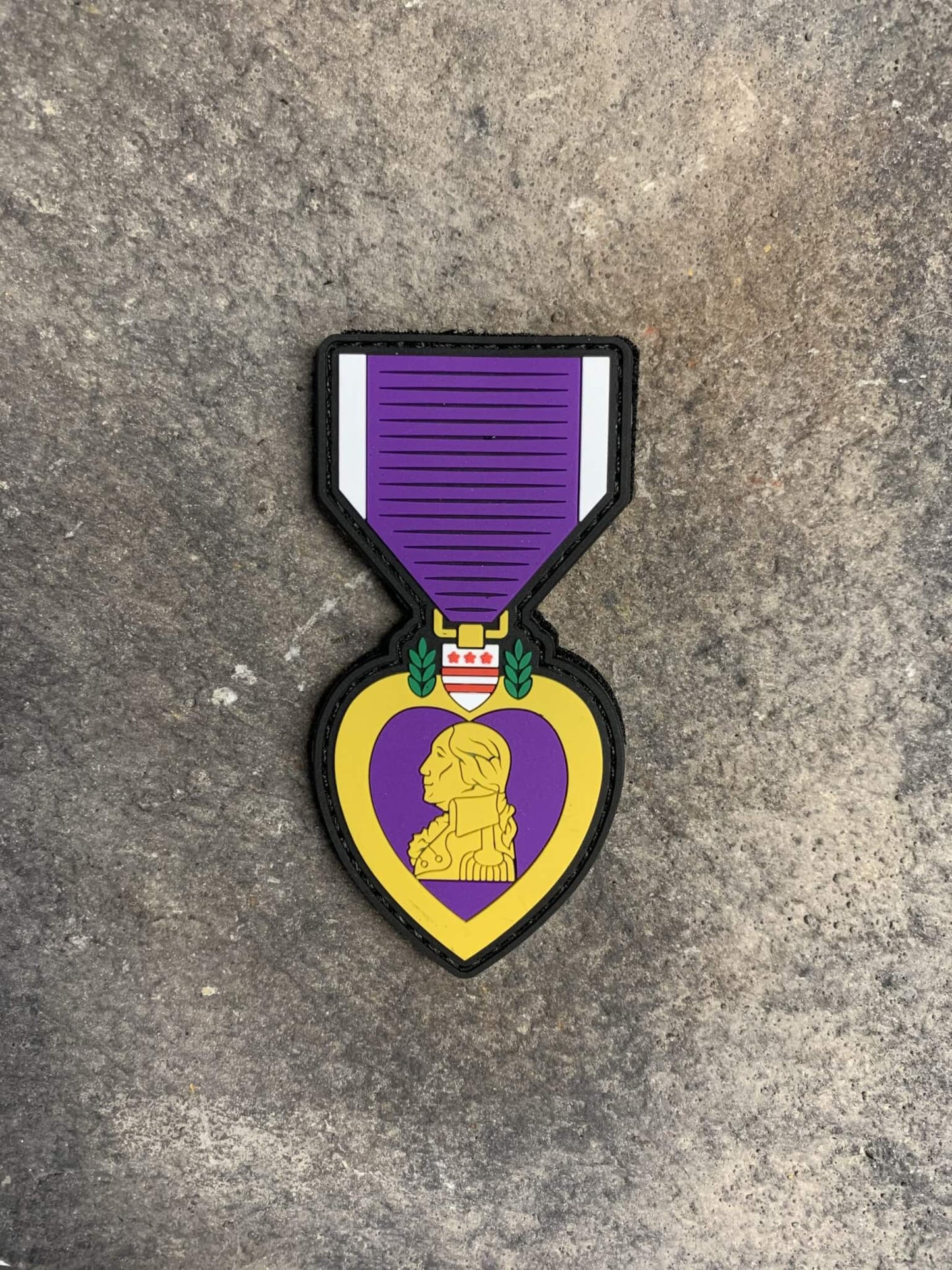 Purple Heart Medal PVC Patch