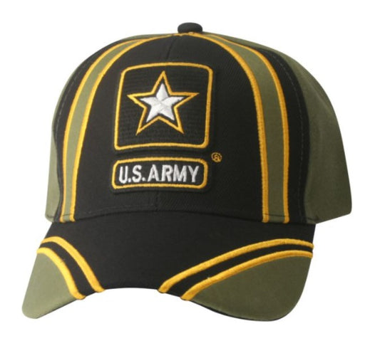 US Army Star 3D Logo Cap